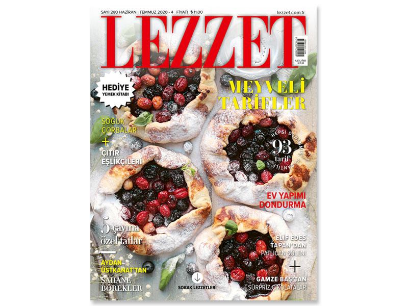 Lezzet'in Haziran-Temmuz Sayısı Bayilerde!